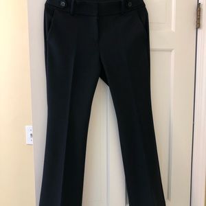 Ann Taylor 8P black boot cut pant